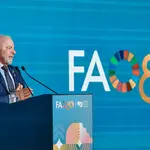 Presidente da República, Luiz Inácio Lula da Silva, durante a sessão de abertura do Fórum Mundial da Alimentação, na sede da Organização das Nações Unidas para Alimentação e Agricultura (FAO), em Roma, Itália