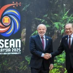 Kuala Lampur, 25/10/2025 - Presidente da República, Luís Inácio Lula da Silva, durante a cerimônia de boas vindas da 47ª Reunião da Asean - Inclusão e Sustentabilidade. | Foto: Ricardo Stuckert/PR