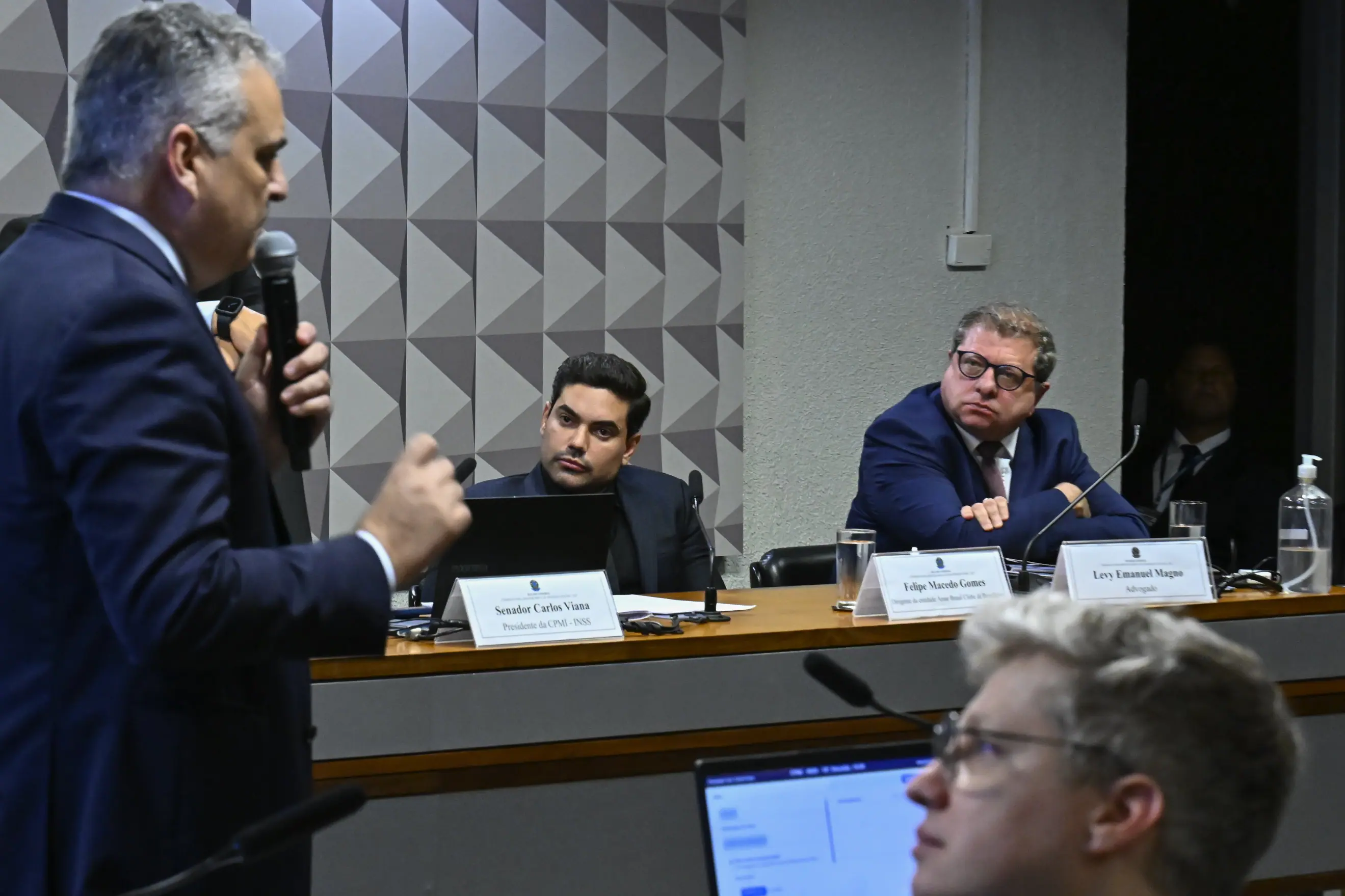 Alfredo Gaspar - depoimento Felipe Macedo Gomes na CPMI do INSS