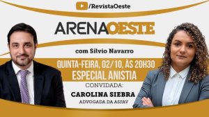 A apresentação do Arena Oeste é do jornalista Silvio Navarro | Foto: Divulgação/Oeste