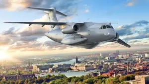 Suécia - O C-390 Millennium, em operação desde 2019, já faz parte das frotas da Força Aérea Brasileira, portuguesa e húngara | Foto: Reprodução/Embraer