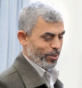Yahya Sinwar, líder do Hamas e apontado como o principal responsável pelos ataques de 7 de outubro de 2023 contra Israel