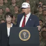 O presidente dos Estados Unidos e a primeira-ministra do Japão | Foto: Reprodução/Redes sociais