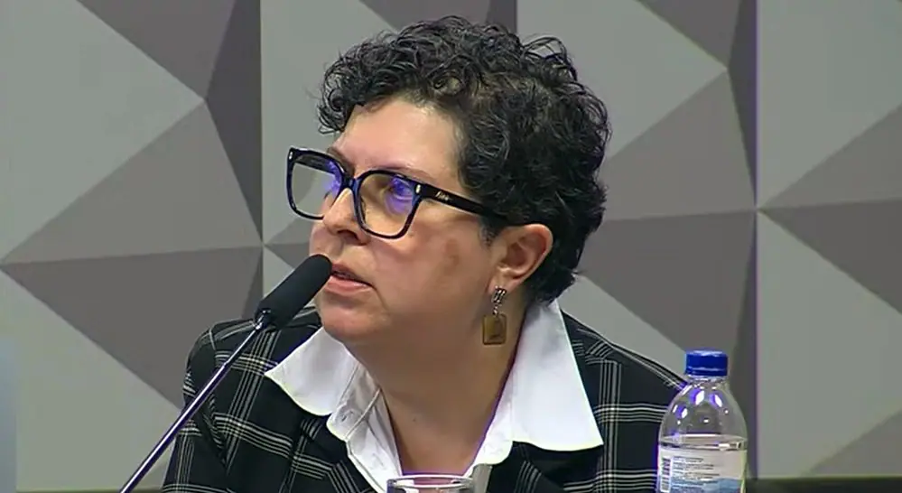 Tonia Andrea Inocentini Galleti, filha do fundador do Sindnapi, João Batista Inocentini | Foto: Divulgação/Youtube