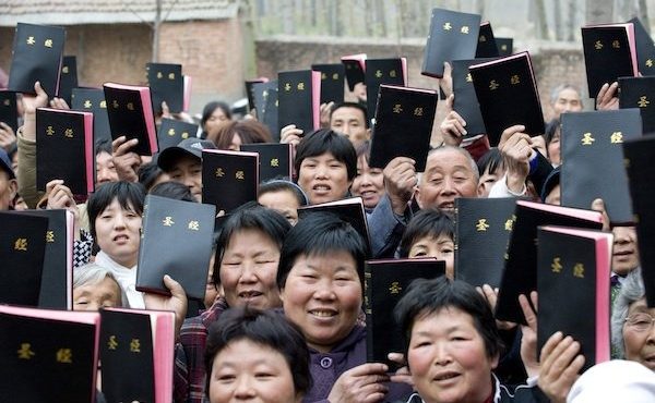 Mesmo sob pena de prisão, cristãos se manifestam na China | Foto: Reprodução/Twitter/X