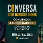 O Conversa com Augusto Nunes é transmitido às terças-feiras, das 20h30 às 21h30 | Foto: Divulgação/Oeste