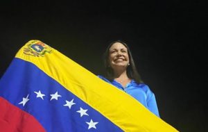 Maria Corina Machado oposição Venezuela aliada EUA