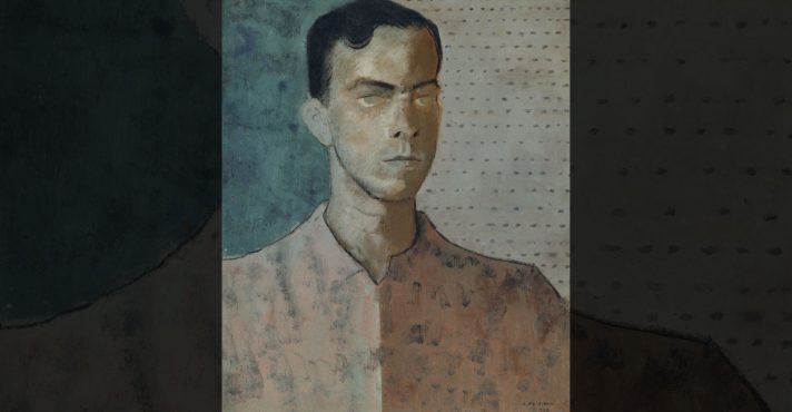 Retrato de Vinicius de Moraes: artista completaria 112 anos neste domingo, 19 | Foto: Reprodução/Projeto Portinari