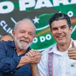 O presidente Lula da Silva e o governador do Pará, Helder Barbalho | Foto: Ricardo Stuckert/PR