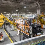 Fábrica da GM, em Detroit, nos EUA: interrupção | Foto: Reprodução/Twitter/X