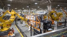 Fábrica da GM, em Detroit, nos EUA: interrupção | Foto: Reprodução/Twitter/X