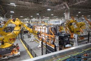 Fábrica da GM, em Detroit, nos EUA: interrupção | Foto: Reprodução/Twitter/X
