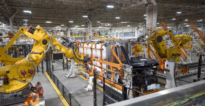 Fábrica da GM, em Detroit, nos EUA: interrupção | Foto: Reprodução/Twitter/X