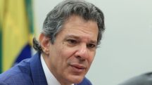 O ministro da Fazenda, Fernando Haddad, que esteve em São Paulo para falar sobre precatórios | Foto: Lula Marques/Agência Brasil