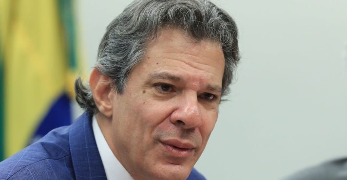 O ministro da Fazenda, Fernando Haddad, que esteve em São Paulo para falar sobre precatórios | Foto: Lula Marques/Agência Brasil