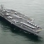 porta-aviões USS Nimitz, o mais antigo da frota norte-americana