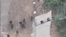 Governador do RJ divulgou imagens que mostram criminosos correndo para a mata durante operação