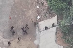 Governador do RJ divulgou imagens que mostram criminosos correndo para a mata durante operação