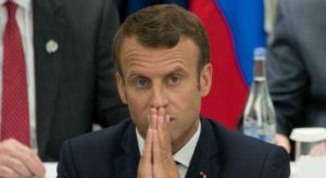 O presidente francês, Emmanuel Macron: grave crise política | Foto: Reprodução/Twitter/X