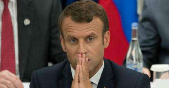 O presidente francês, Emmanuel Macron: grave crise política | Foto: Reprodução/Twitter/X