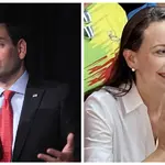 María Corina e Marco Rubio