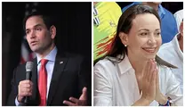 María Corina e Marco Rubio