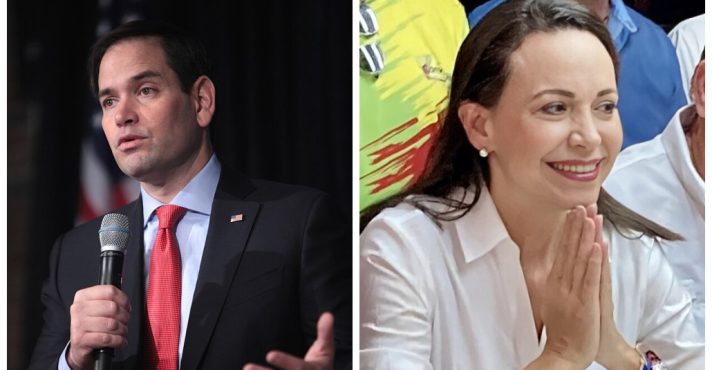 María Corina e Marco Rubio