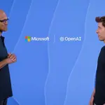 Os CEOs da Microsoft, Satya Nadella (esquerda), e da OpenAI, Sam Altman: acordo fechado | Foto: Reprodução/LinkedIn