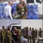 Momento da recuperação dos reféns por parte de Israel
