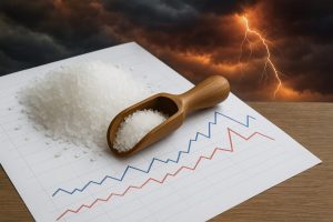 Segundo os cientistas, os registros históricos mostram que o CO₂ não é o principal controlador das mudanças climáticas | Foto: Divulgação/Oeste | Imagem criada com o auxílio de inteligência artificial