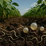 Chegou ao mercado uma nova solução nematicida, voltada ao controle eficiente dos nematoides e com impacto positivo na saúde do solo | Foto: Divulgação/Oeste | Imagem criada com o auxílio de inteligência artificial