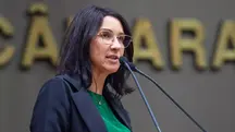 Comandante Nádia (PL), presidente da Câmara de Porto Alegre: "Não aceitarei intimidações" | Foto: Divulgação/CMPOA