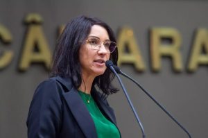 Comandante Nádia (PL), presidente da Câmara de Porto Alegre: "Não aceitarei intimidações" | Foto: Divulgação/CMPOA
