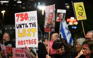 Reféns Hamas entrega Trump