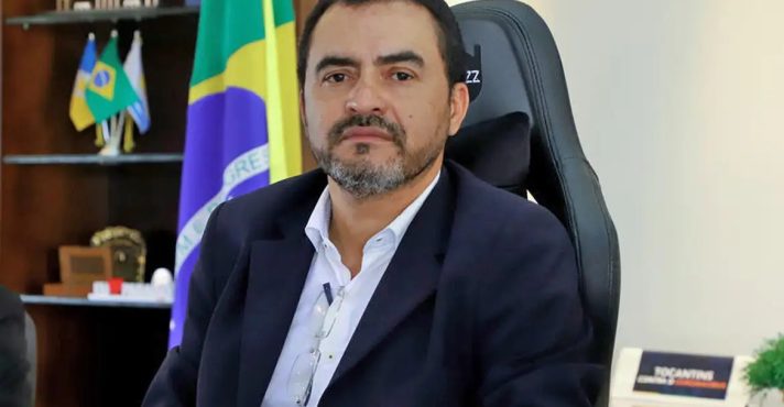 O governador Wanderlei Barbosa (Republicanos): seis meses de afastamento | Foto: Antonio Gonçalves/Governo do To
