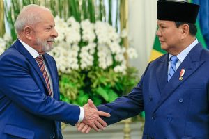 Subianto e Lula