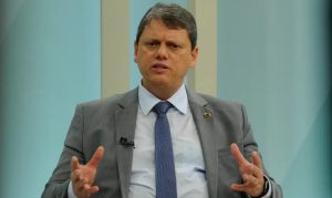 O governador de São Paulo, Tarcísio de Freitas | Foto: Marcello Casal Jr/Agência Brasil