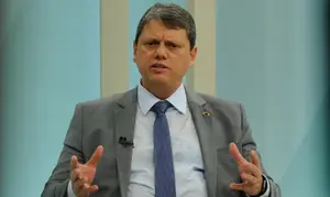 O governador de São Paulo, Tarcísio de Freitas | Foto: Marcello Casal Jr/Agência Brasil