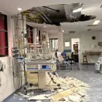 hospital recife pernambuco acidente teto desabamento uti