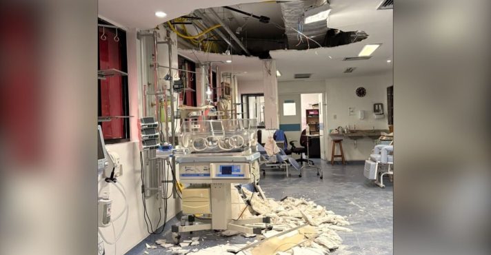 hospital recife pernambuco acidente teto desabamento uti
