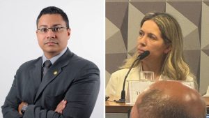Virgílio Antônio Ribeiro e Thaisa Hoffmann