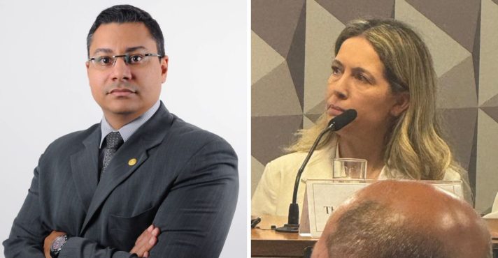Virgílio Antônio Ribeiro e Thaisa Hoffmann