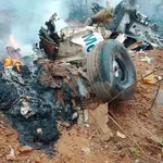 Registros do acidente aéreo no Quênia | Foto: Reprodução/Redes sociais