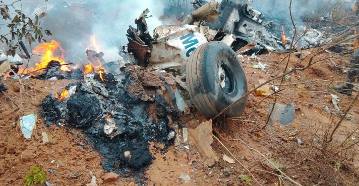 Registros do acidente aéreo no Quênia | Foto: Reprodução/Redes sociais