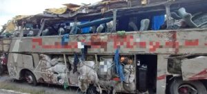 Acidente com ônibus de turismo deixa 17 mortos no Agreste de Pernambuco | Foto: Divulgação/PRF
