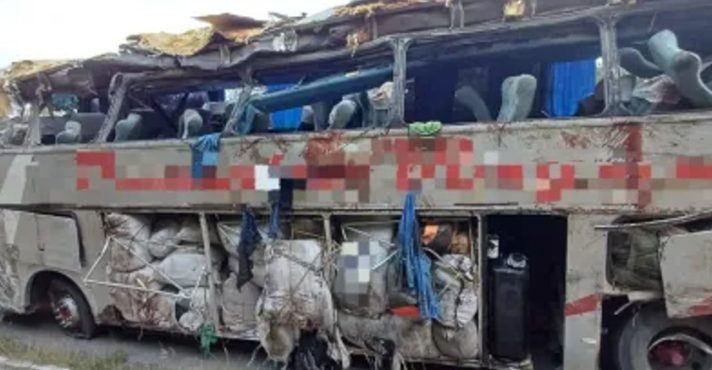 Acidente com ônibus de turismo deixa 17 mortos no Agreste de Pernambuco | Foto: Divulgação/PRF
