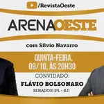arena oeste com silvio navarro entrevista com o senador flávio bolsonaro - 09102025