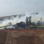 Segundo o parlamentar, a 'invasão destruiu totalmente o patrimônio dessa fazenda' | Foto: Reprodução/Globo