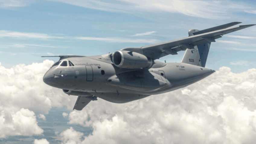 O C-390 Millennium é o principal produto militar da Embraer | Foto: Divulgação/Embraer