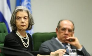 cármen lúcia e gilmar mendes